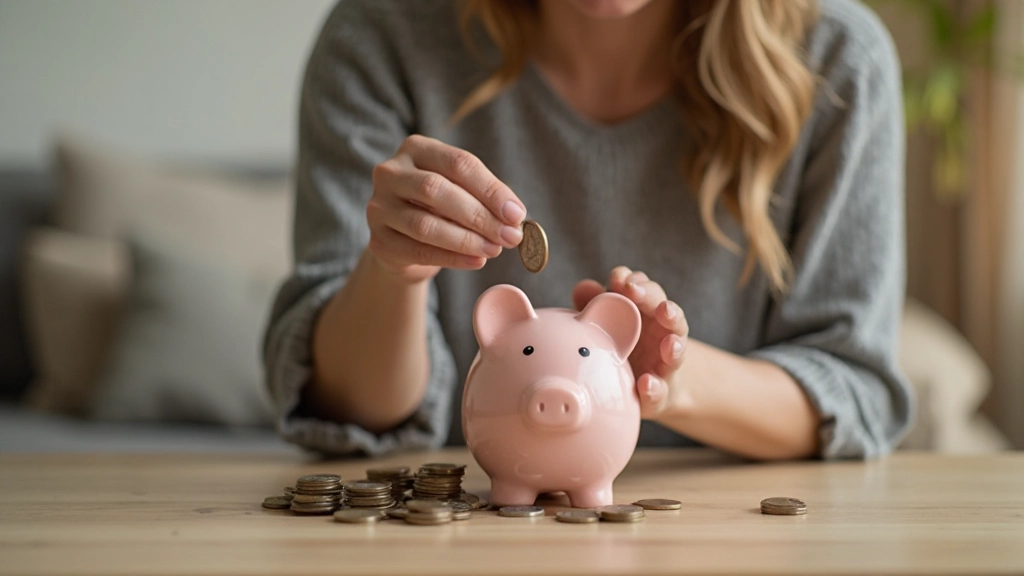 Стеклянная банка с монетами, символизирующая накопления